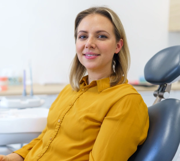 relaxed-woman-at-dentist-office-preparing-for-gum-disease-treatment-alpharetta