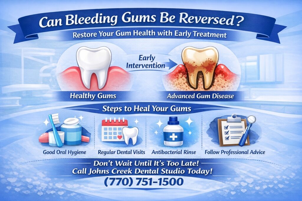 Bleeding gums treatment and gum health care tips in Alpharetta GA